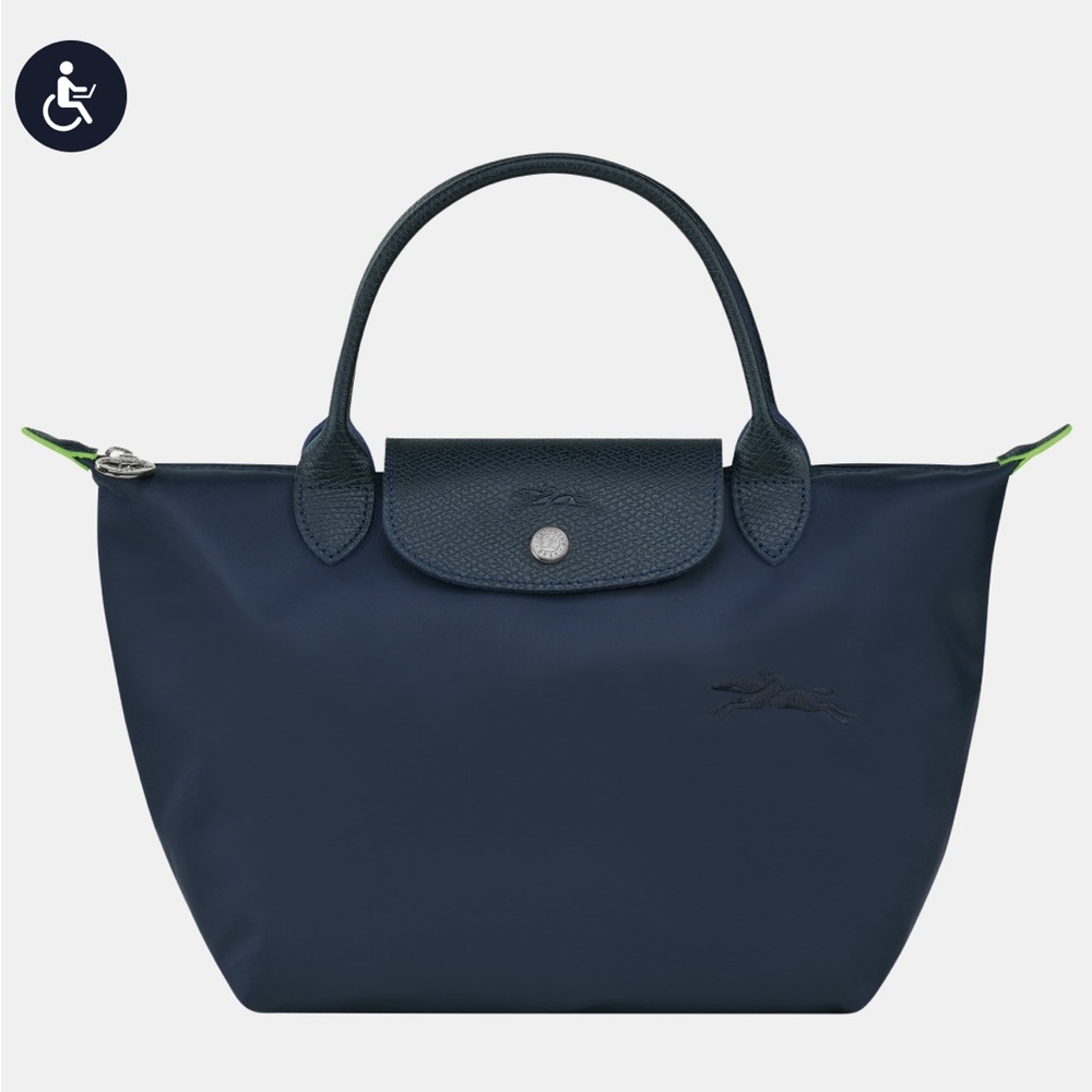 Longchamp Navy Tote Bag